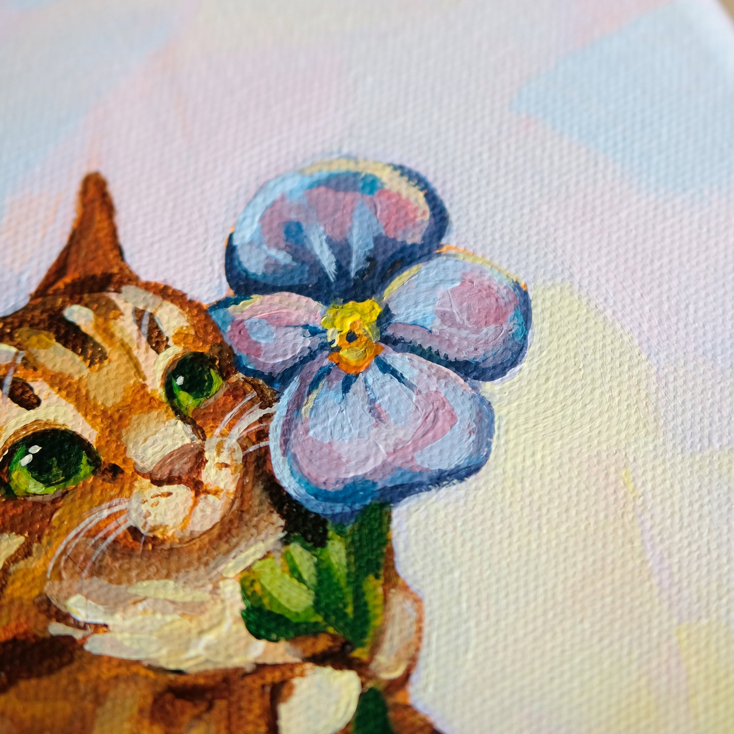 Purple Fairy Kitty - Original