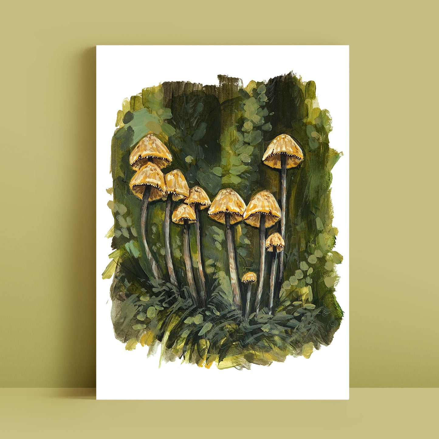 Champignons - Impression d'art