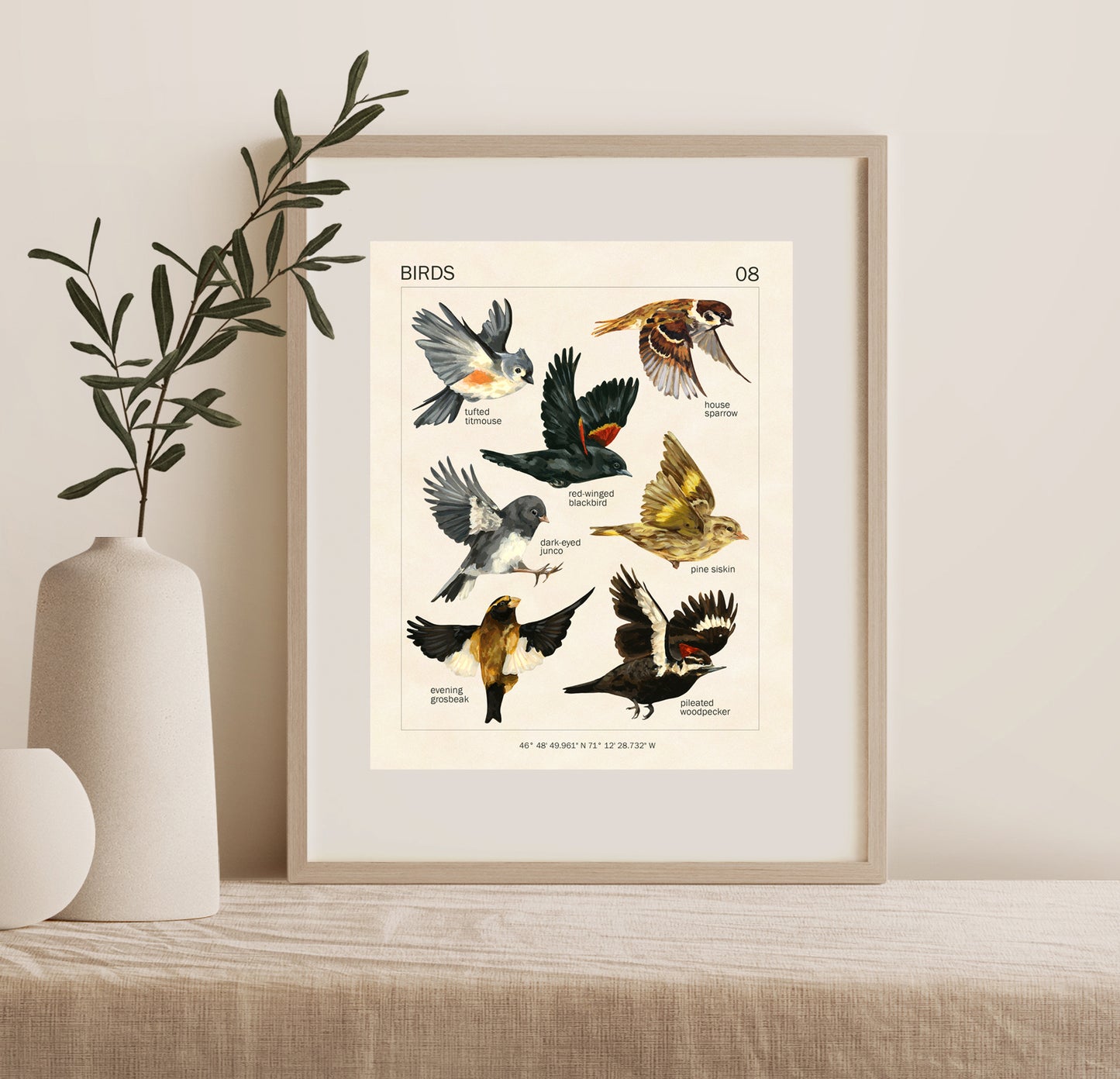 Flying Birds - Art Print