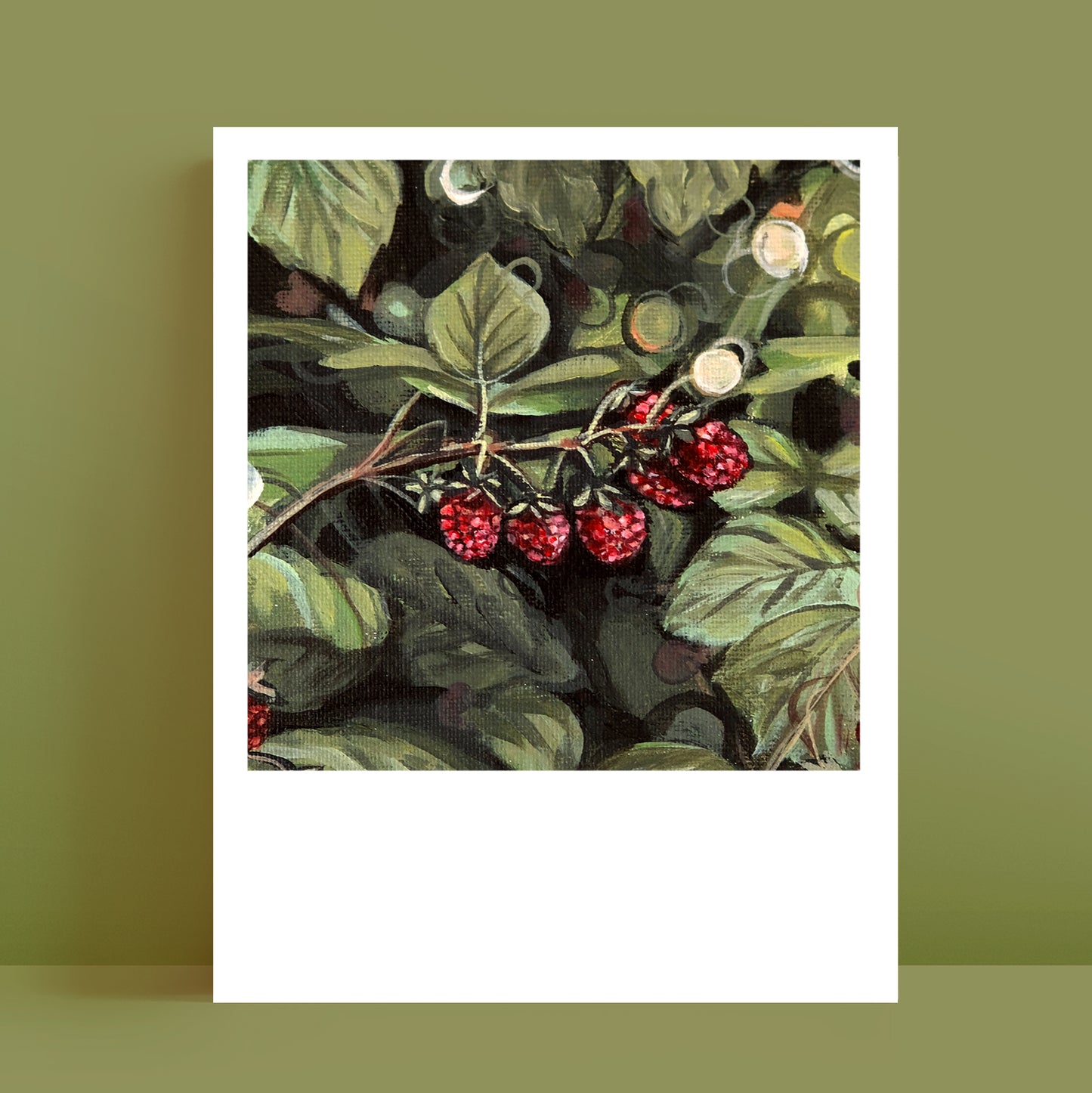 Raspberries - Polaroid