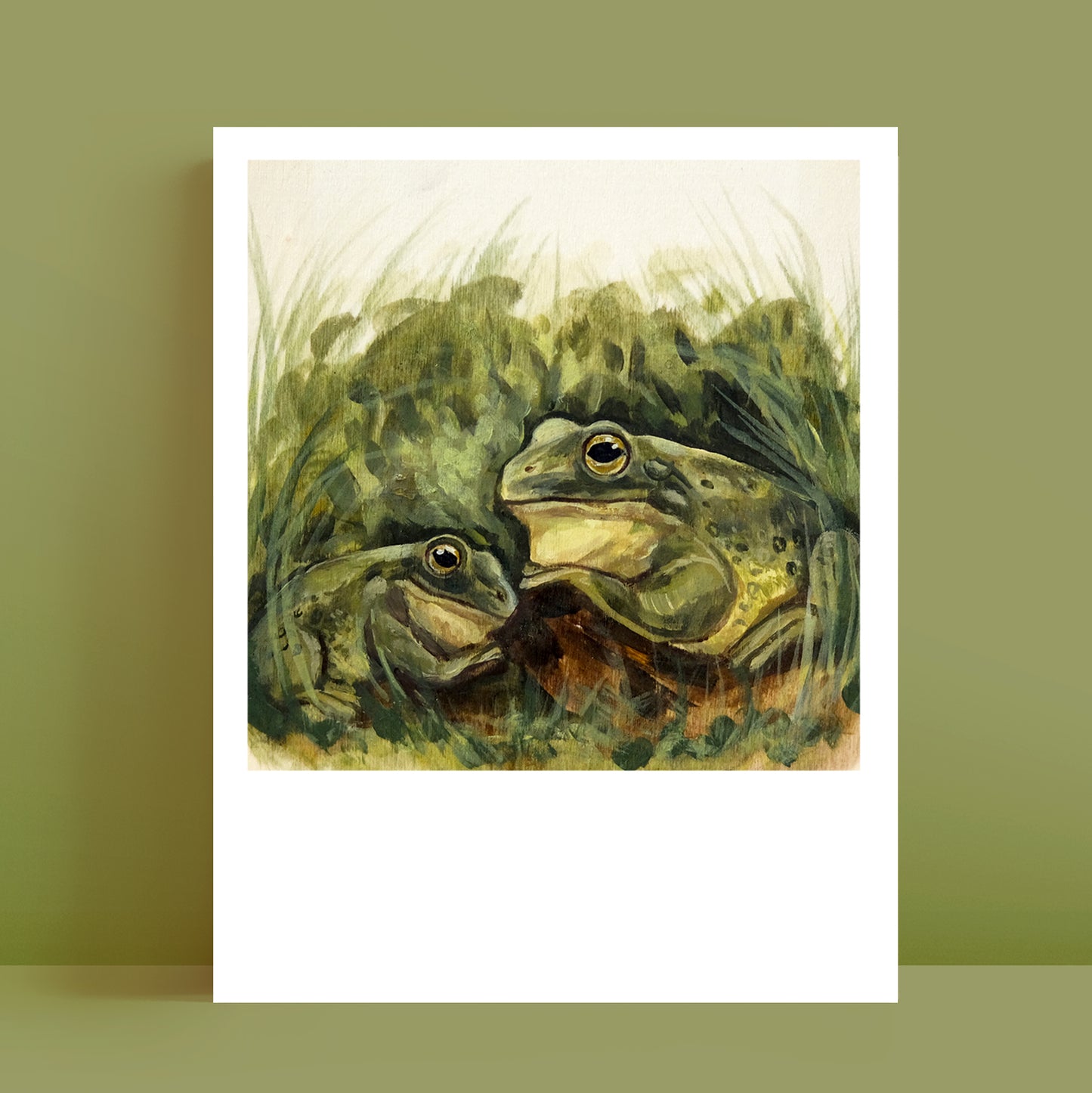 Frogs - Polaroid