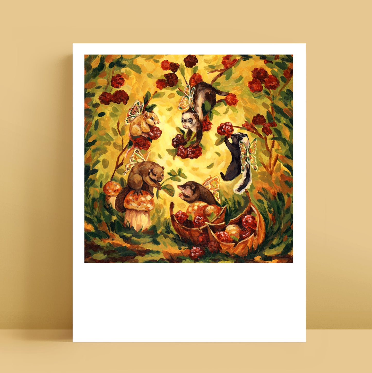 Foraging - Polaroid