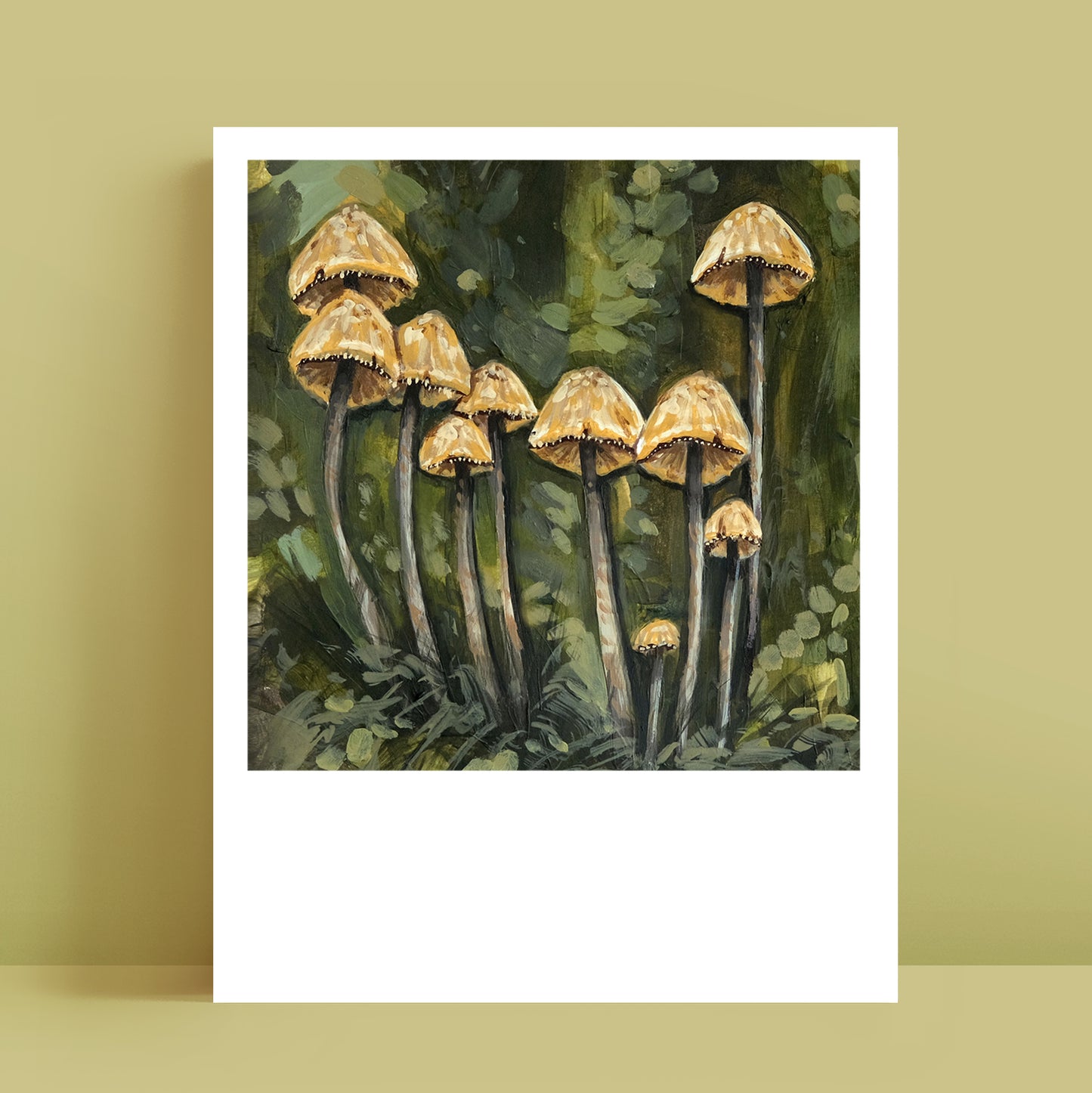Mushrooms - Polaroid