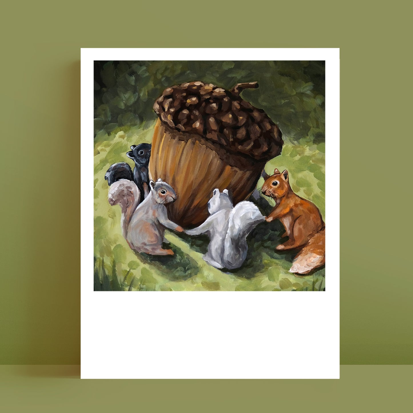Squirrel Community - Polaroid