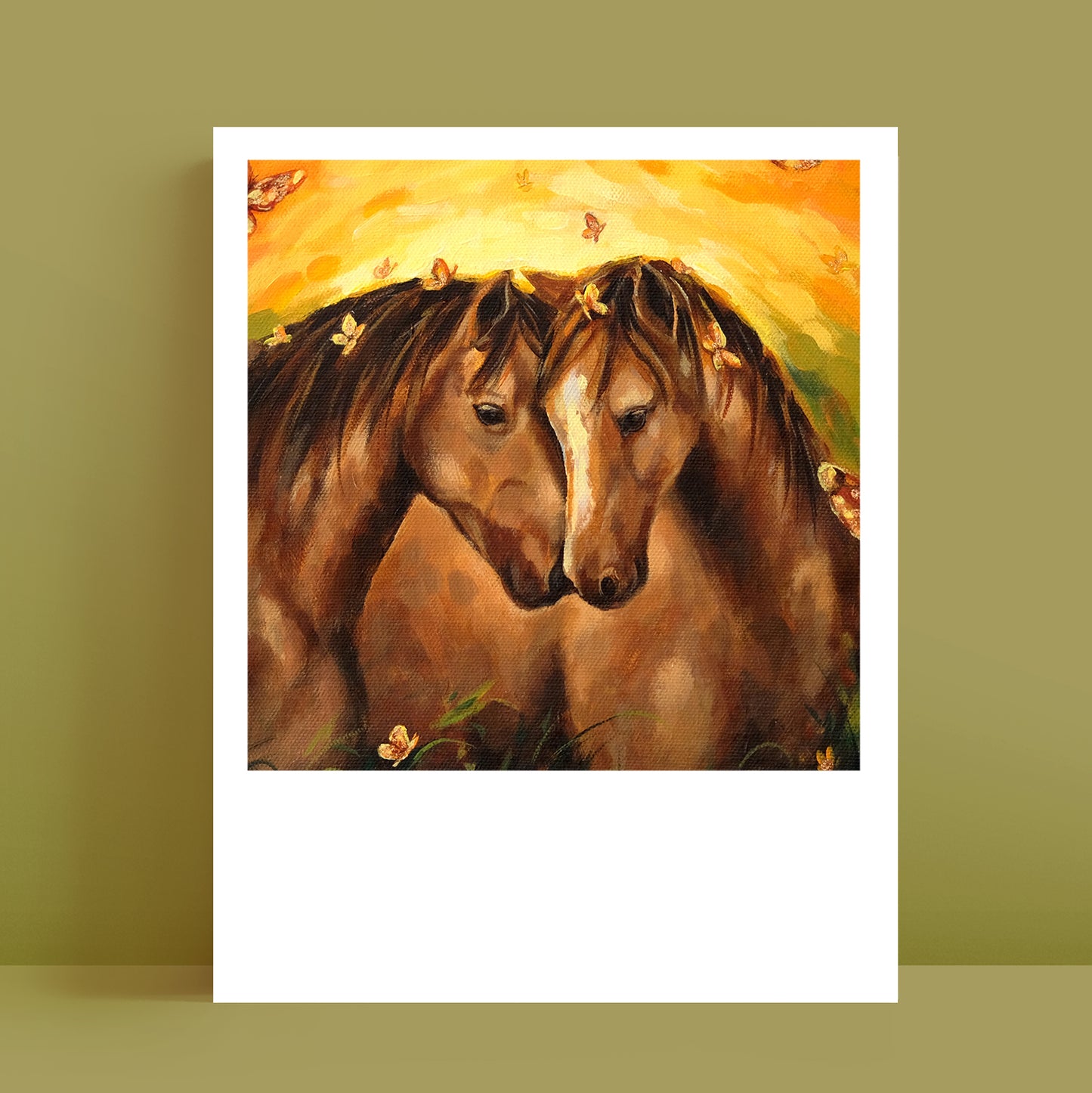 Horses - Polaroid