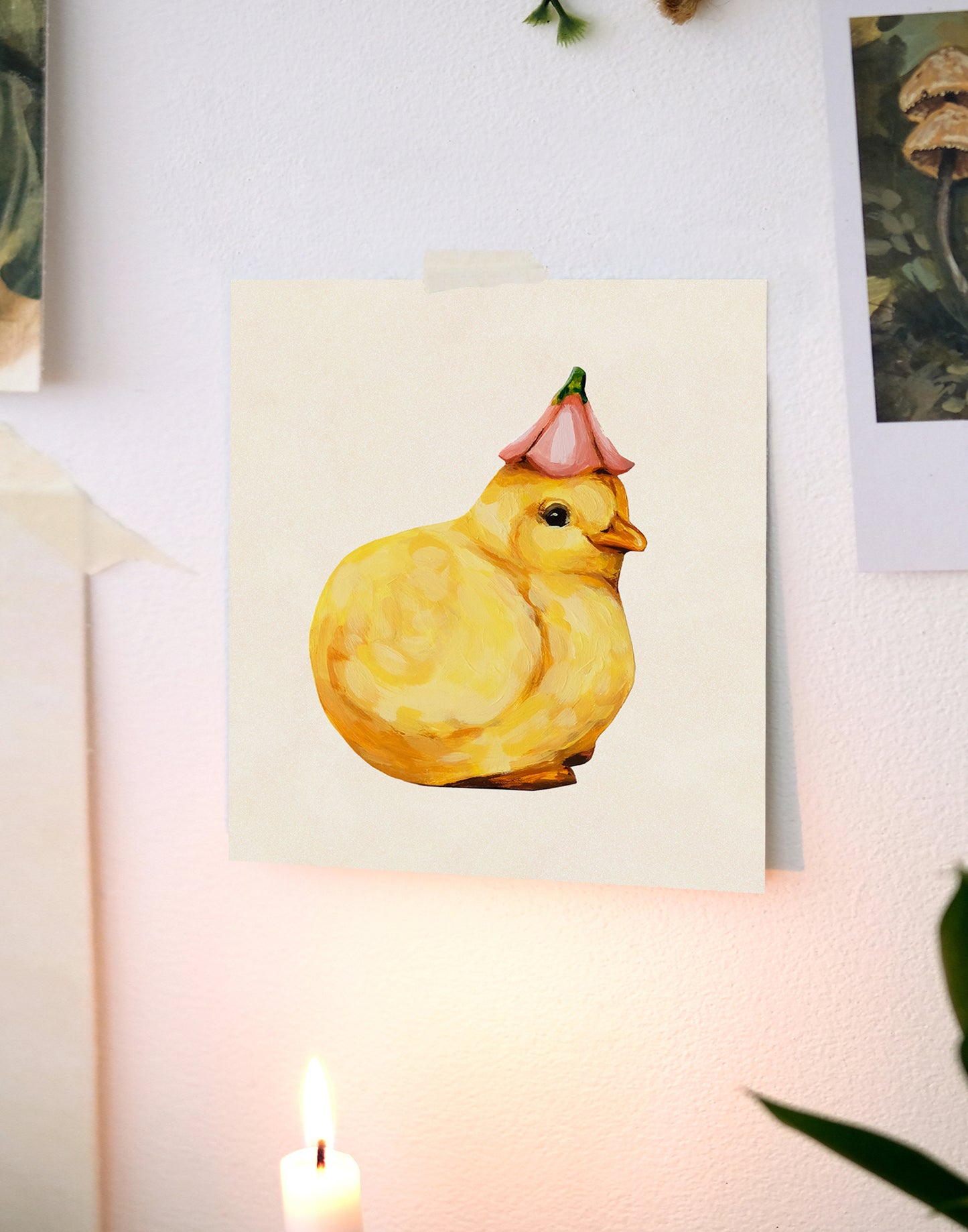 Baby chick - Art Print