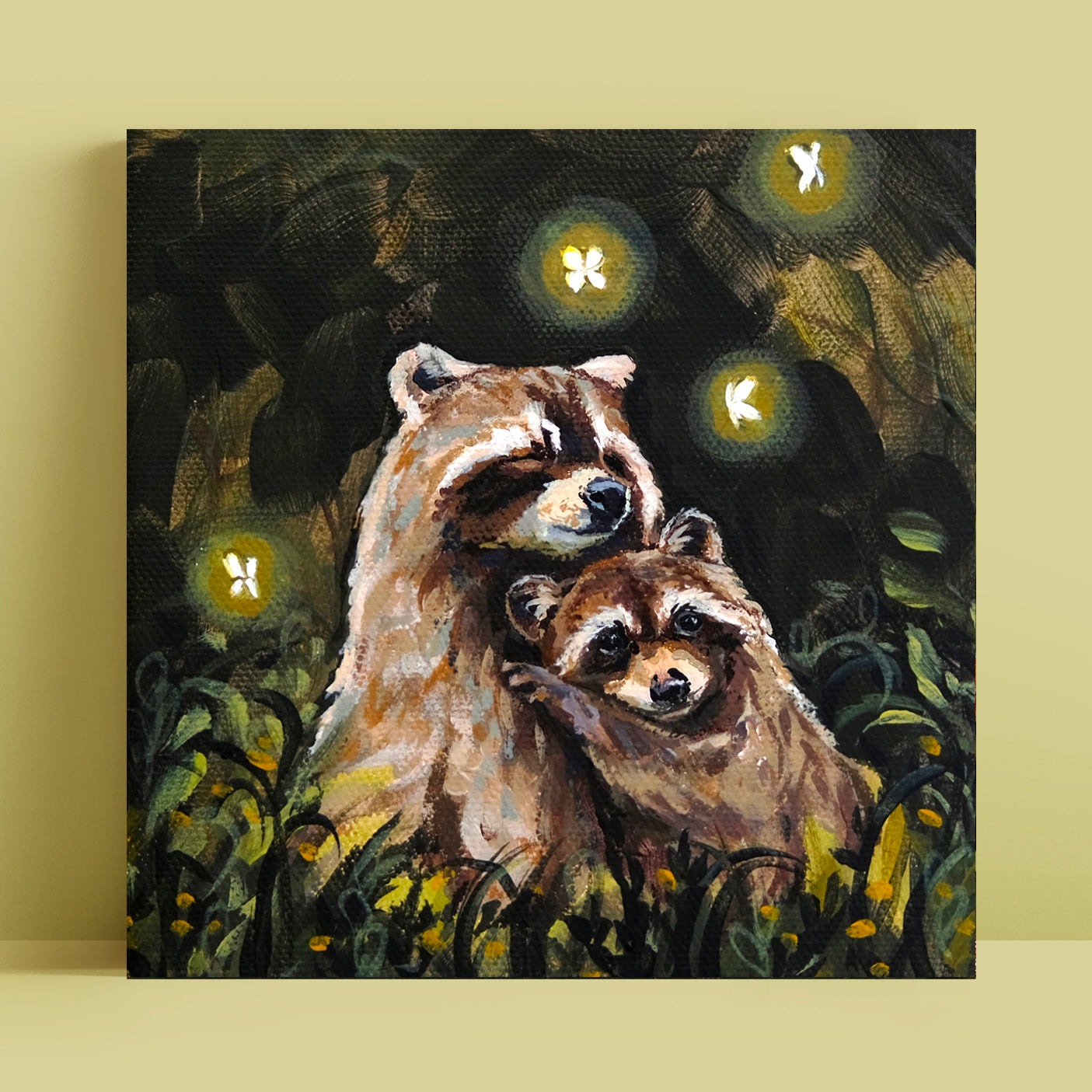 Raccoons - Art Print