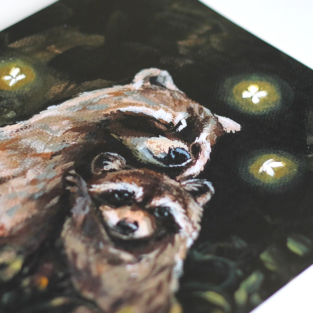 Raccoons - Art Print
