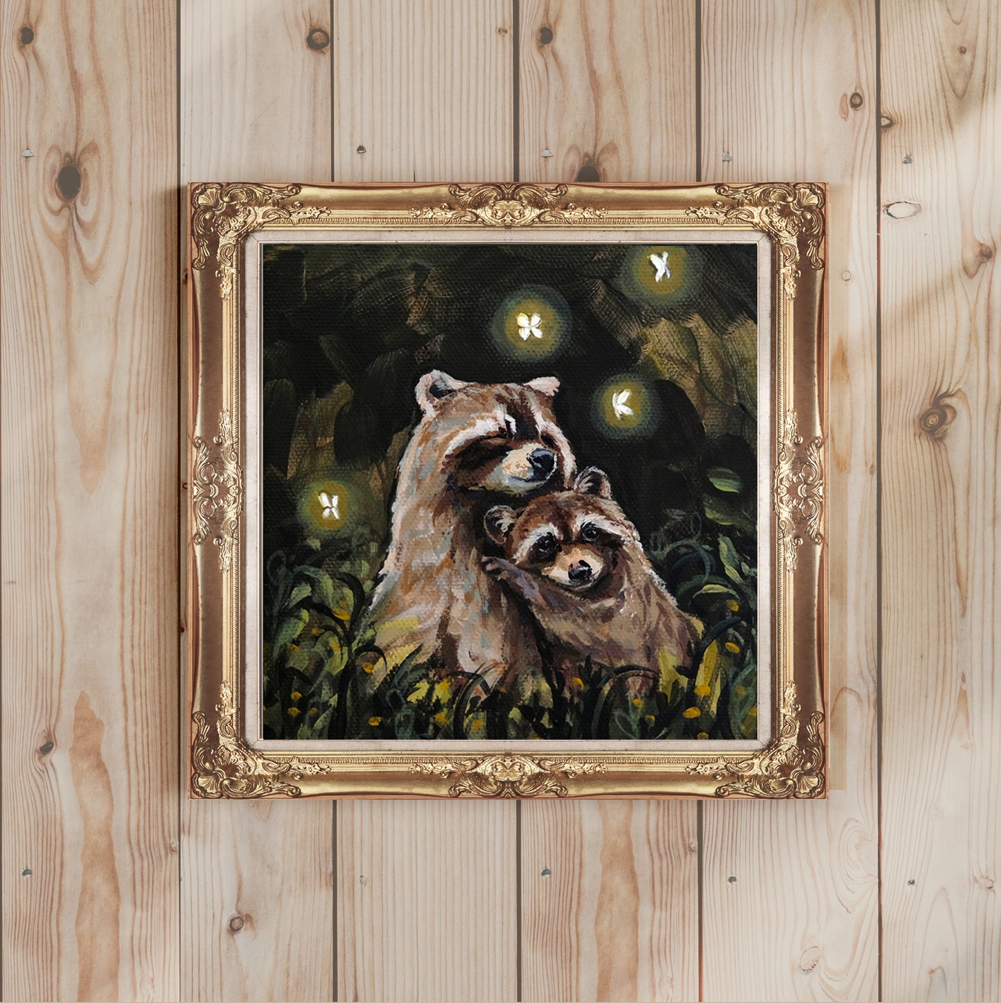 Raccoons - Art Print