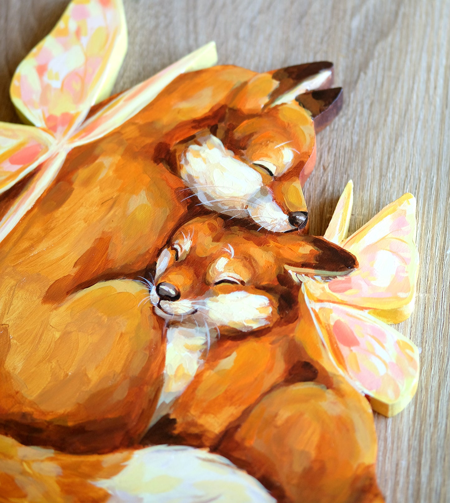 Nestled in Love - Handcrafted Wood Piece