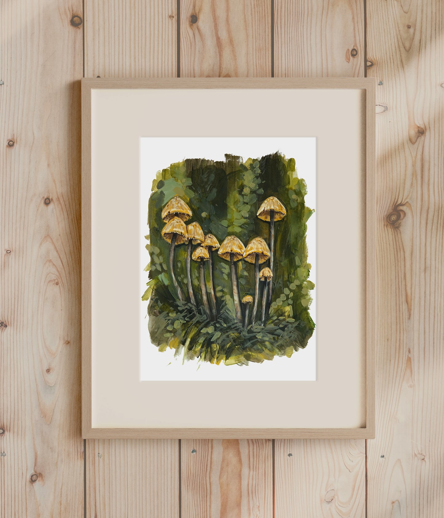 Champignons - Impression d'art