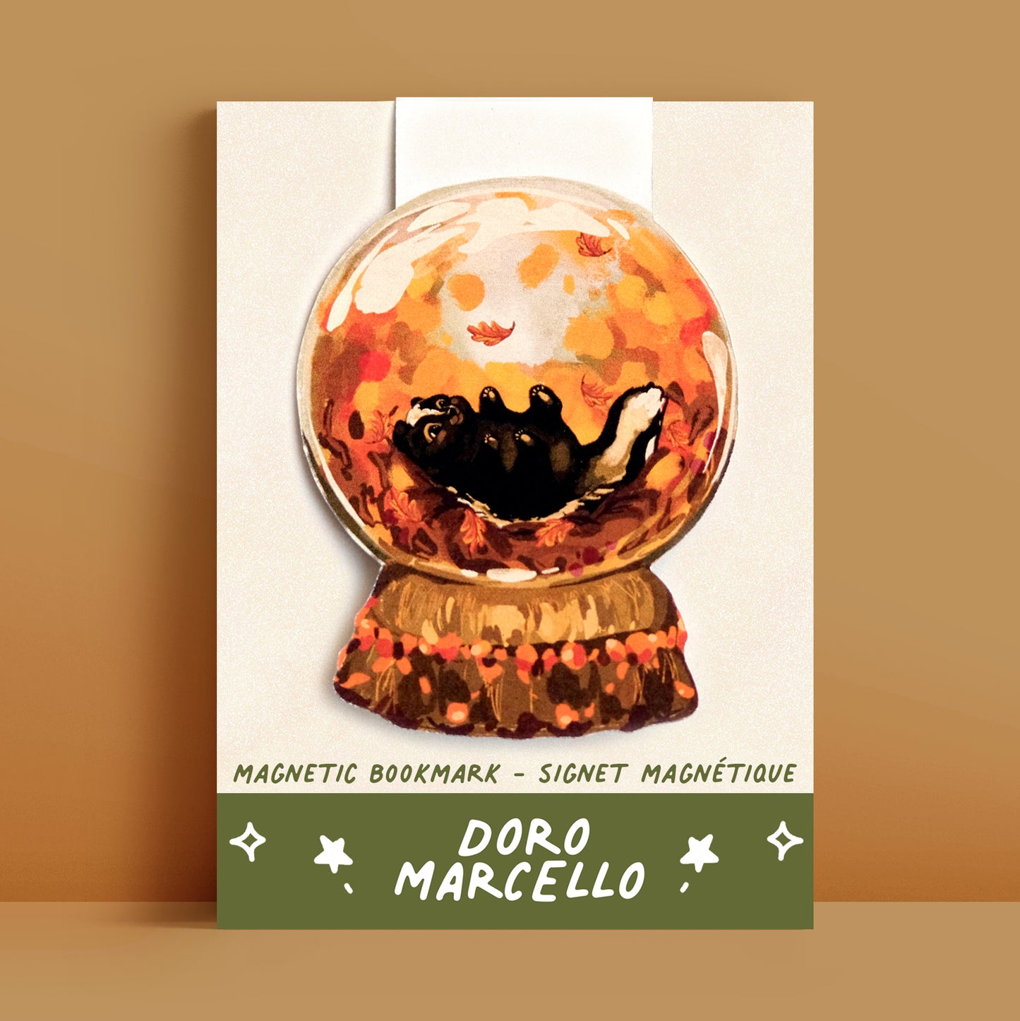 Fall Globe - Bookmark