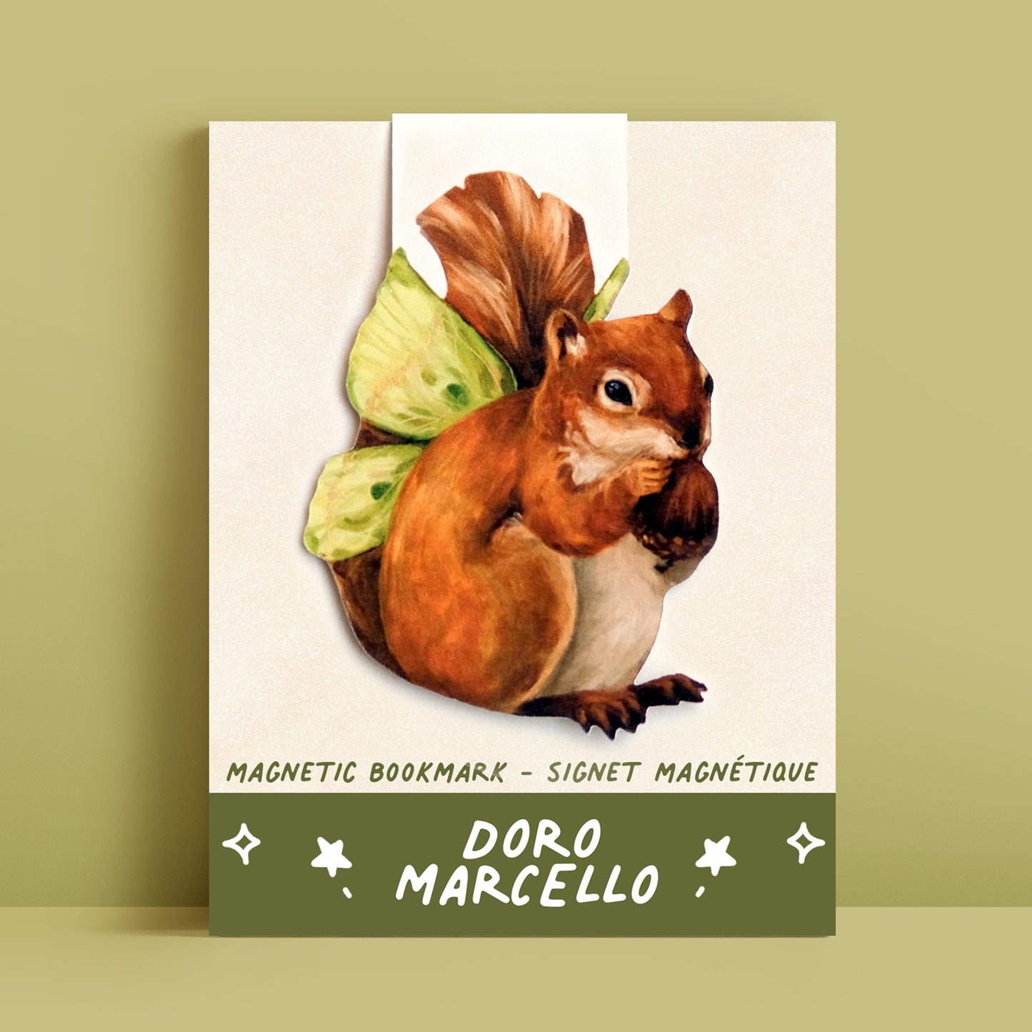Fairy Squirrel - Bookmark