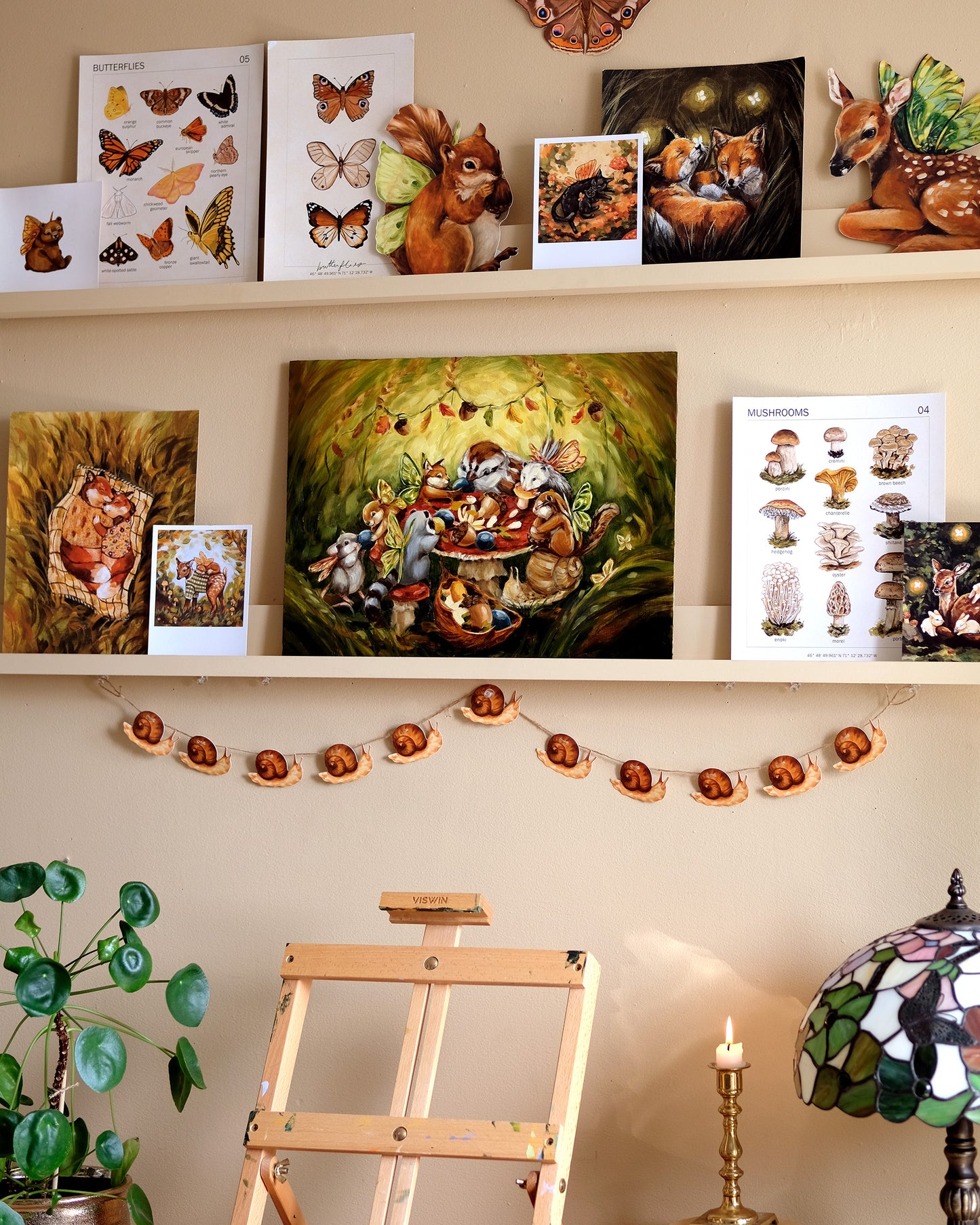 Mini Snails - DIY Garland Kit