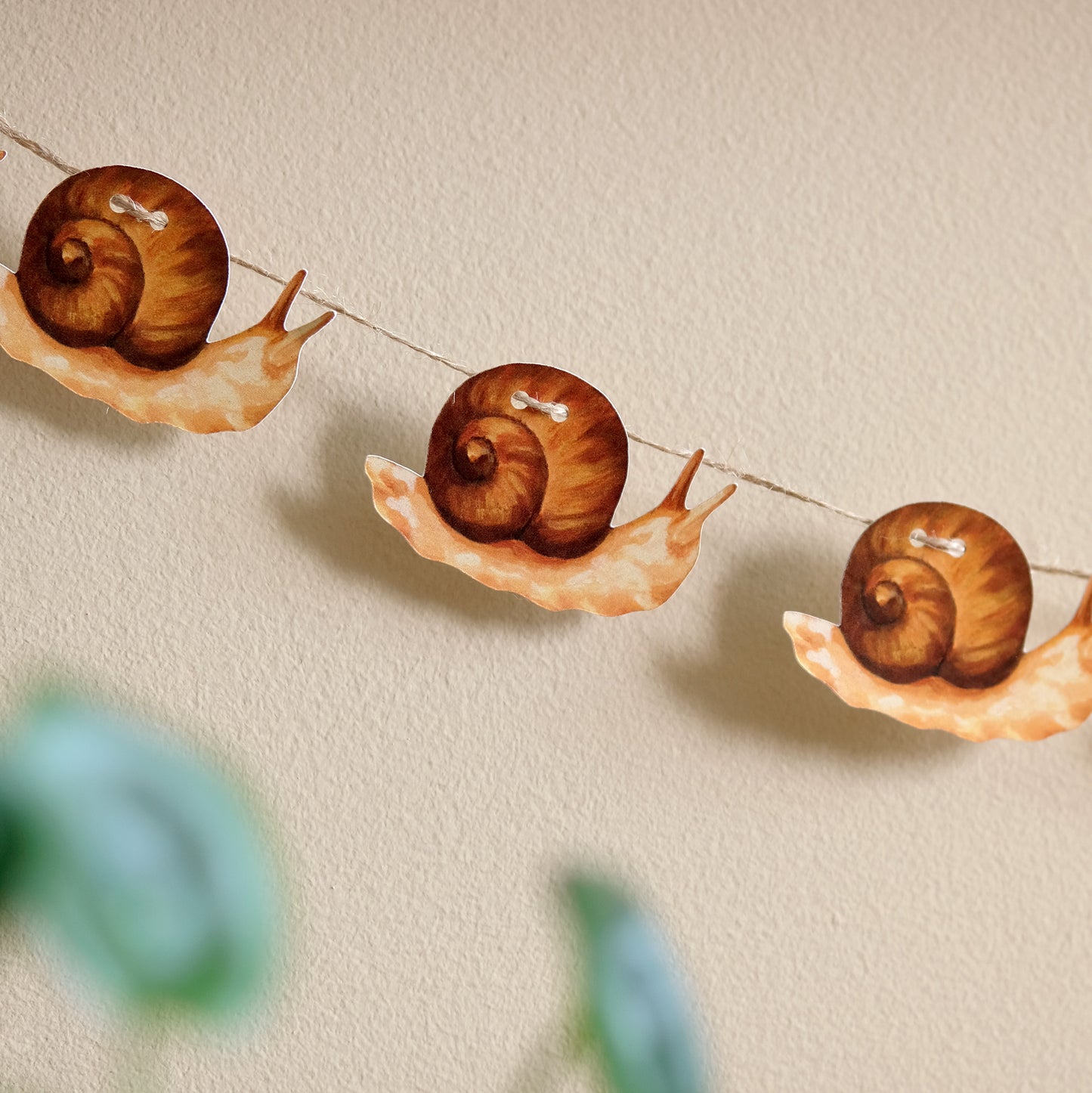 Mini Snails - DIY Garland Kit