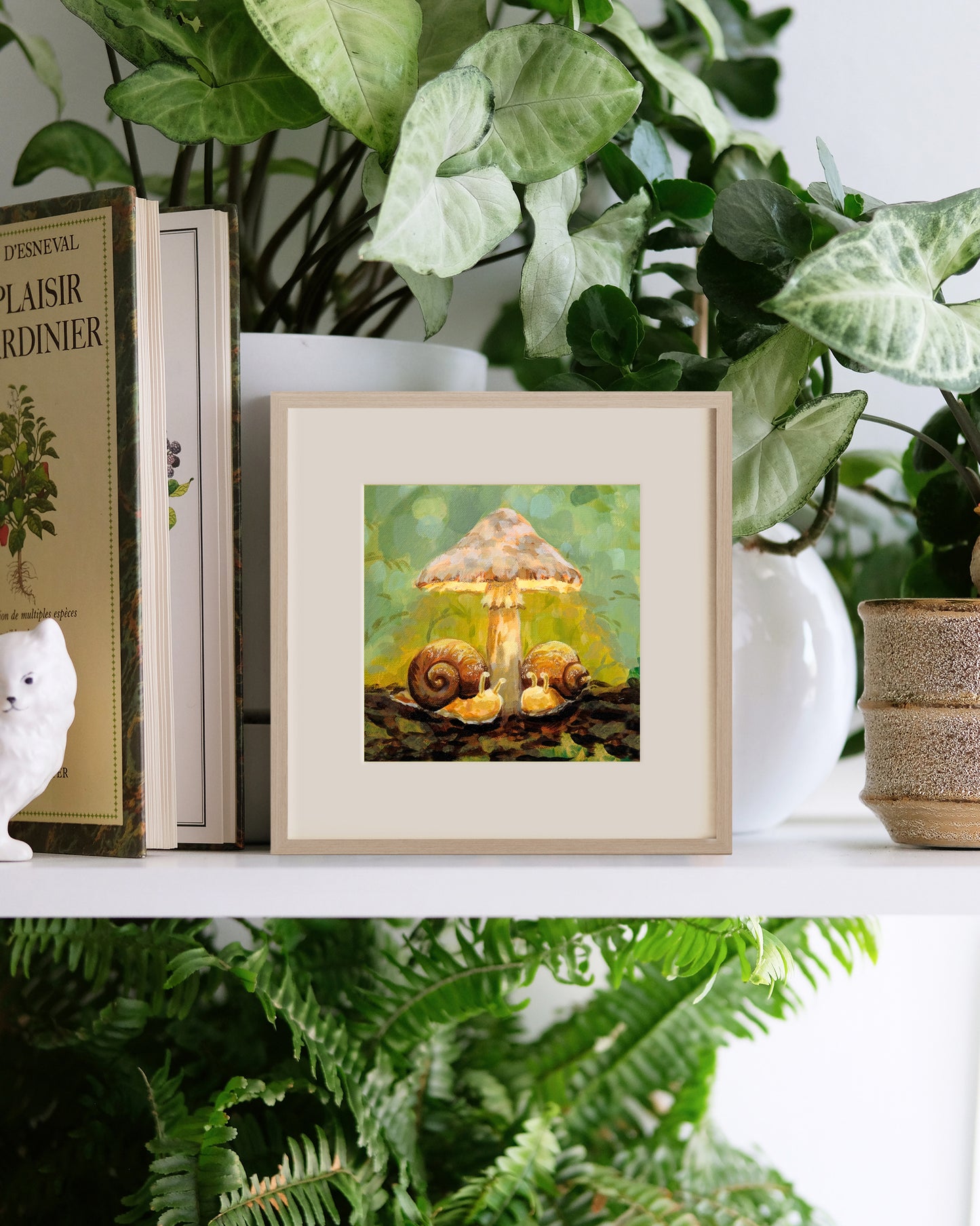 Snails Date - Art Print