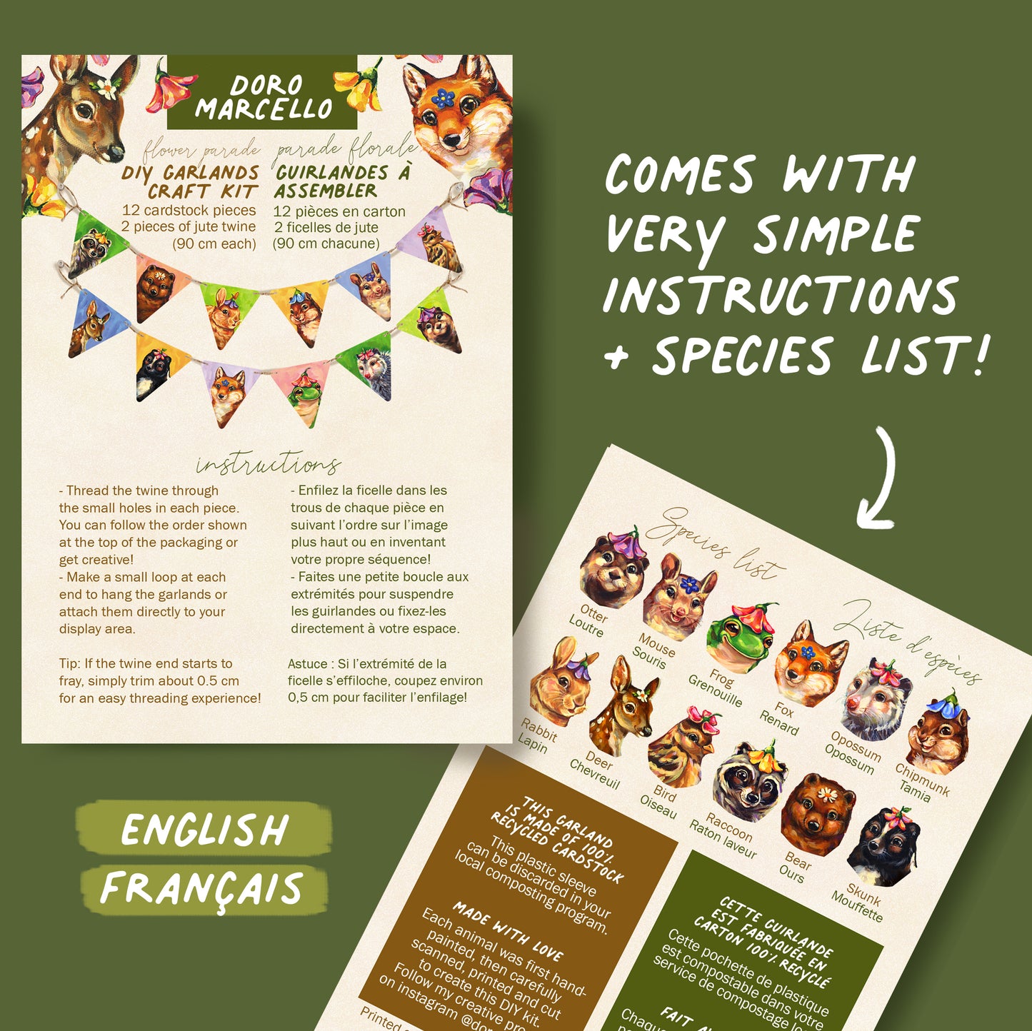 Flower Parade - DIY Garland Kit