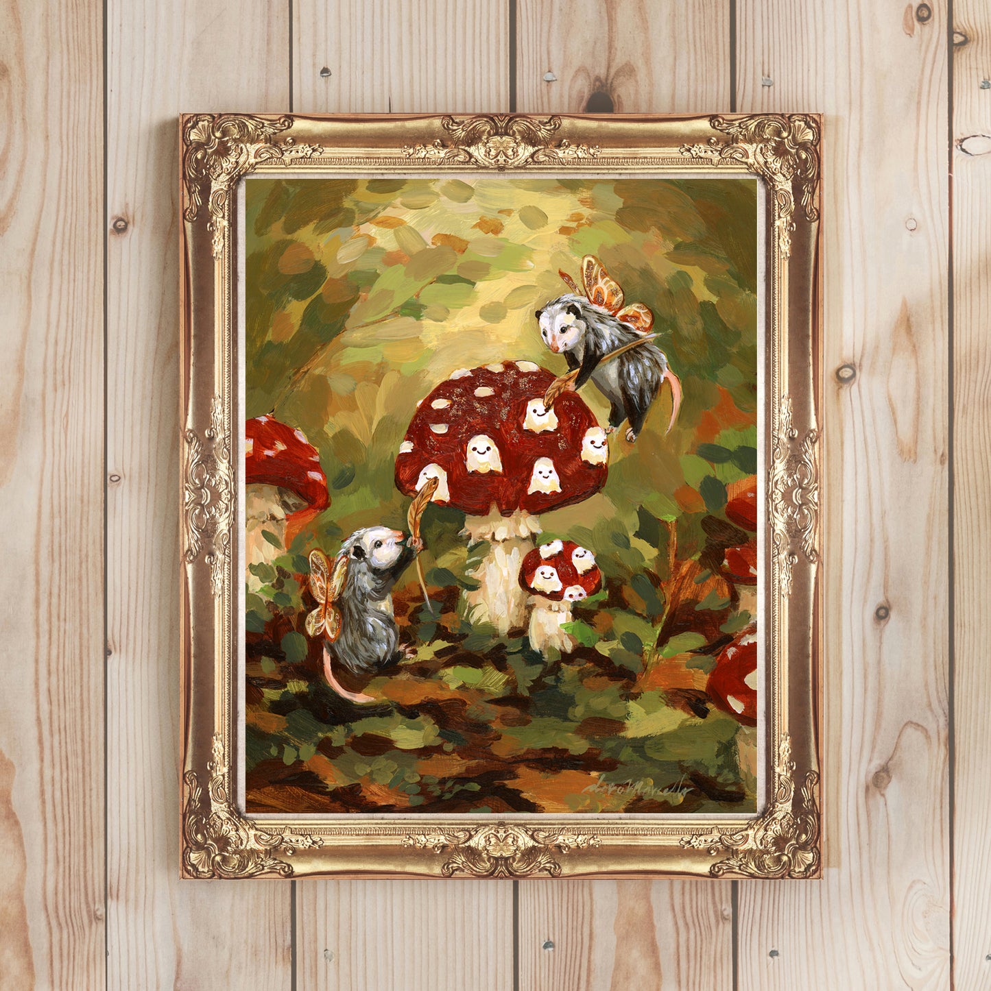 Playful Possums - Art Print