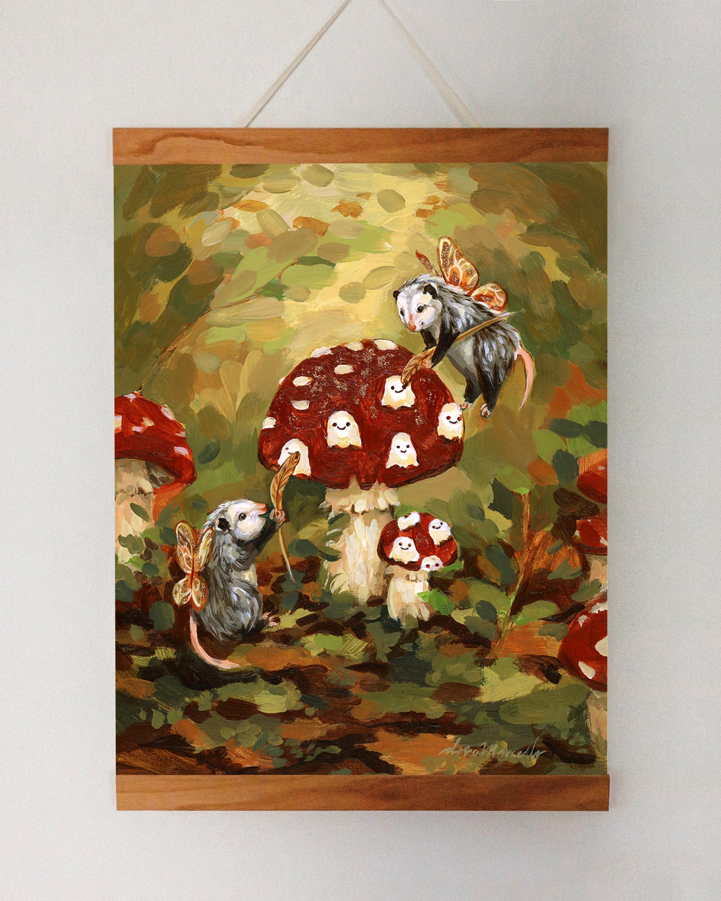 Playful Possums - Art Print
