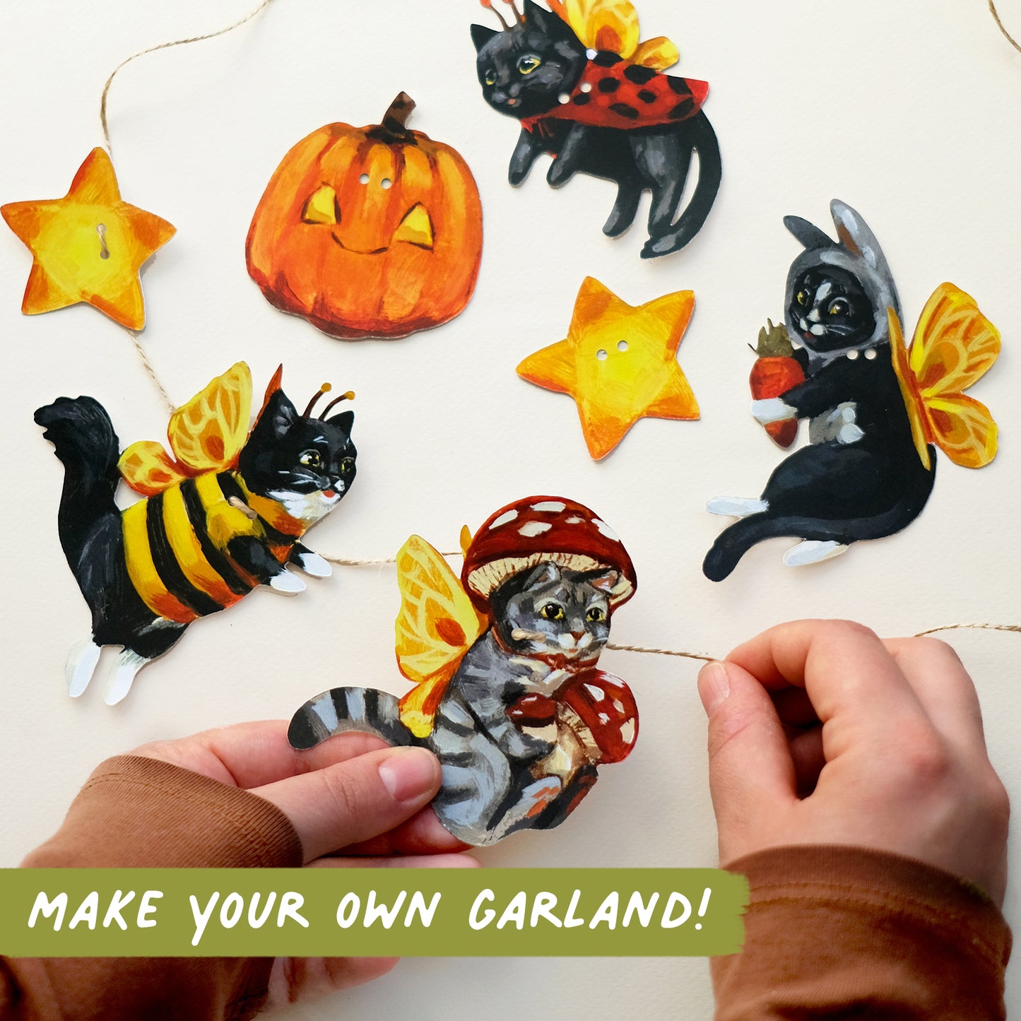 Halloween - DIY Garland Kit