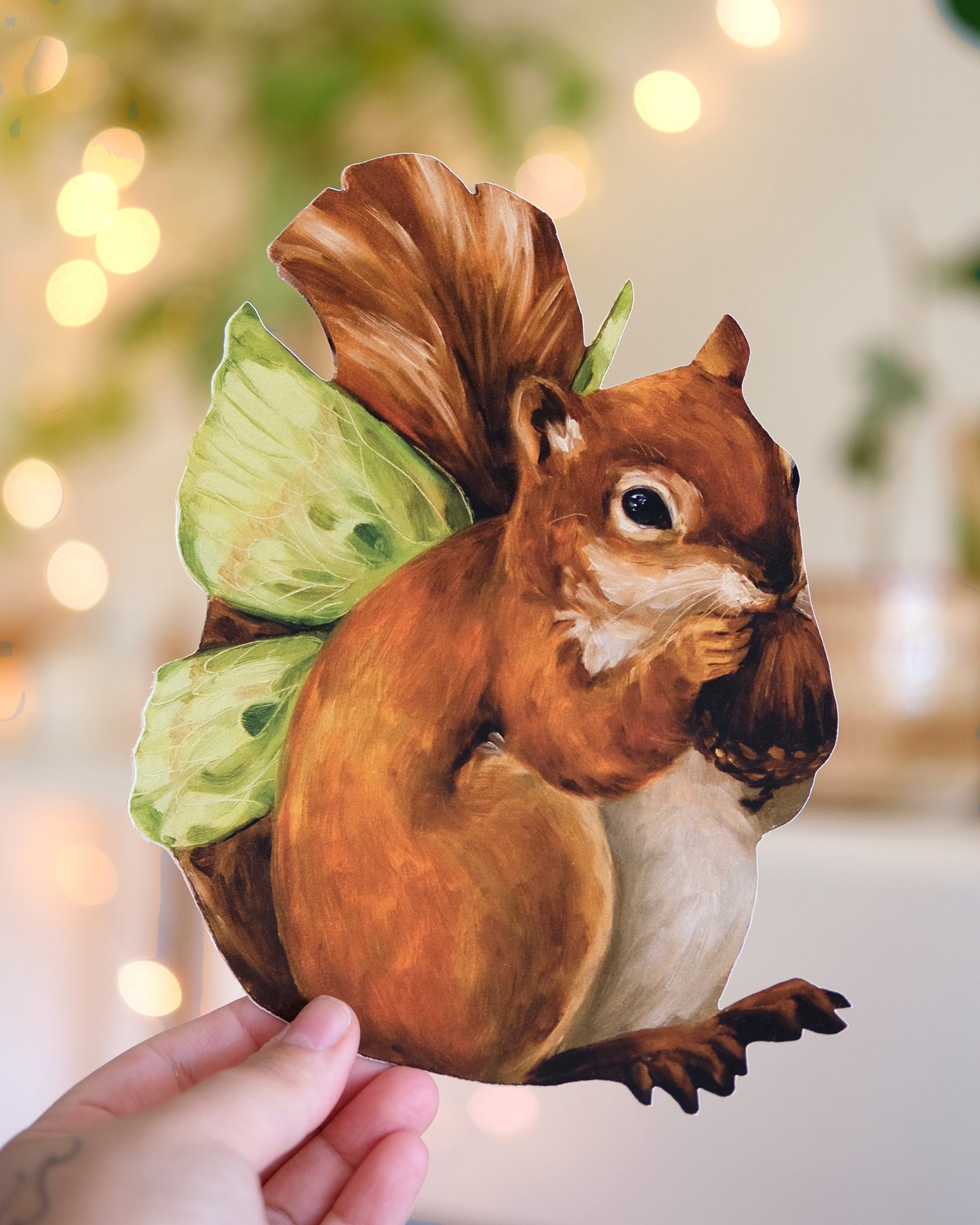 Fairy Squirrel - Art Print