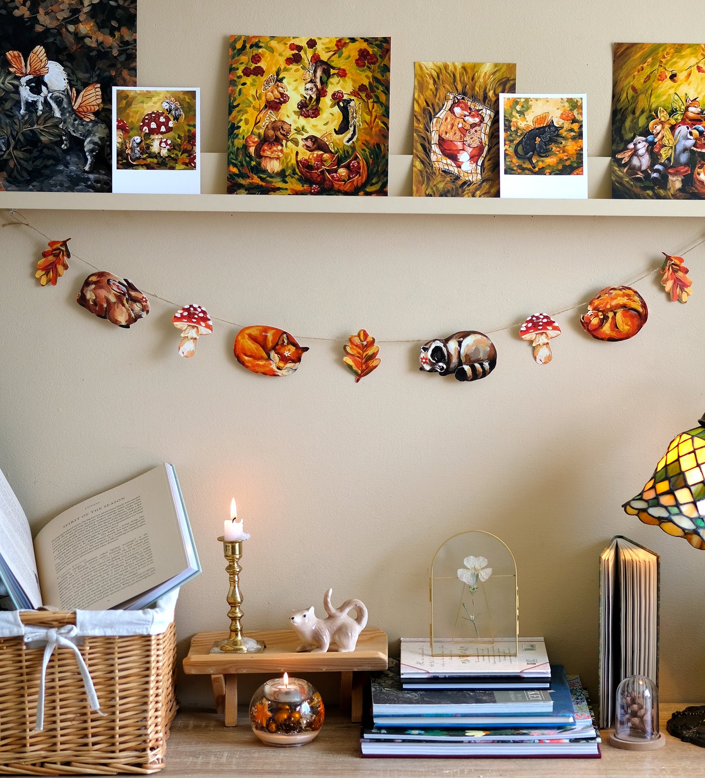 Sleeping Critters - DIY Garland Kit
