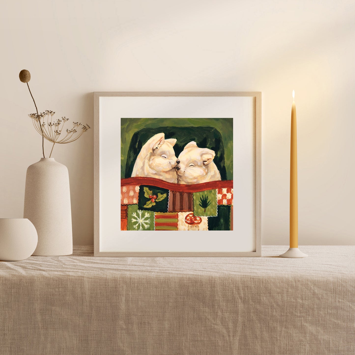 Winter Patchwork - Art Print