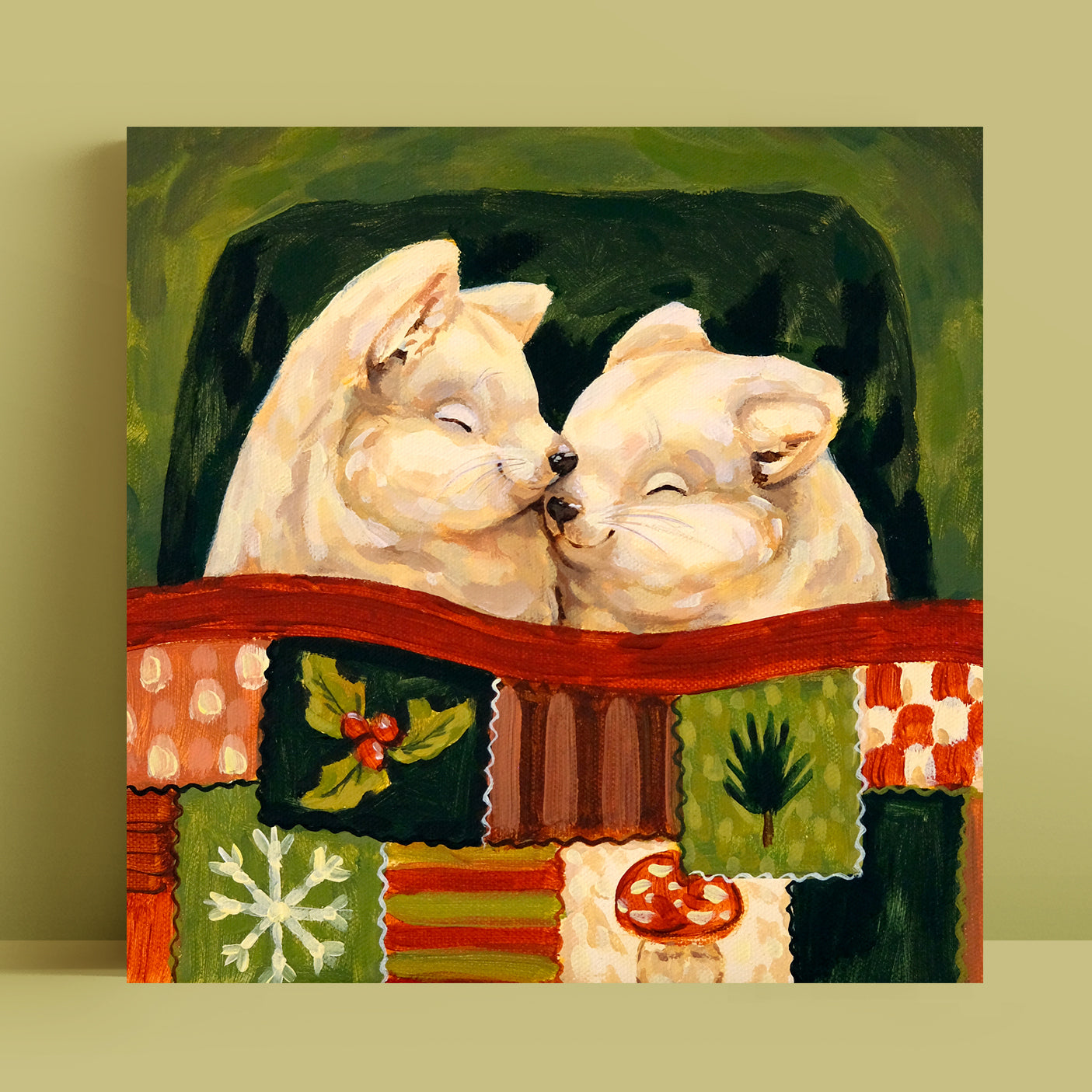 Winter Patchwork - Art Print