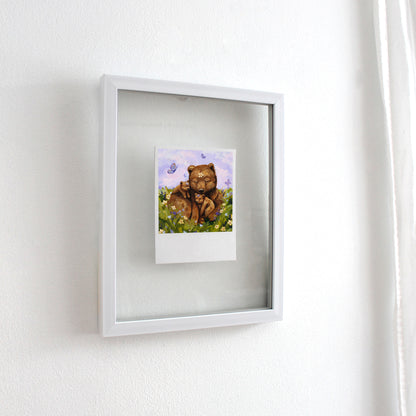 Famille d'ours - Polaroid