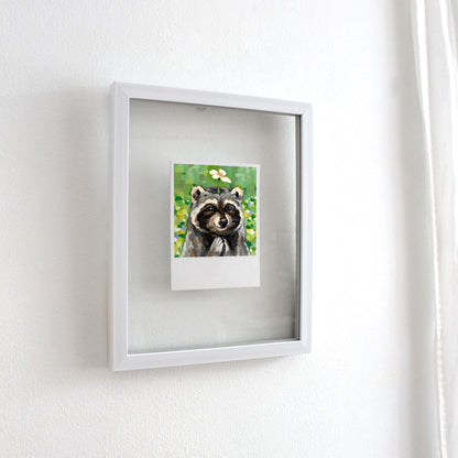 Fleur de raton laveur - Polaroid
