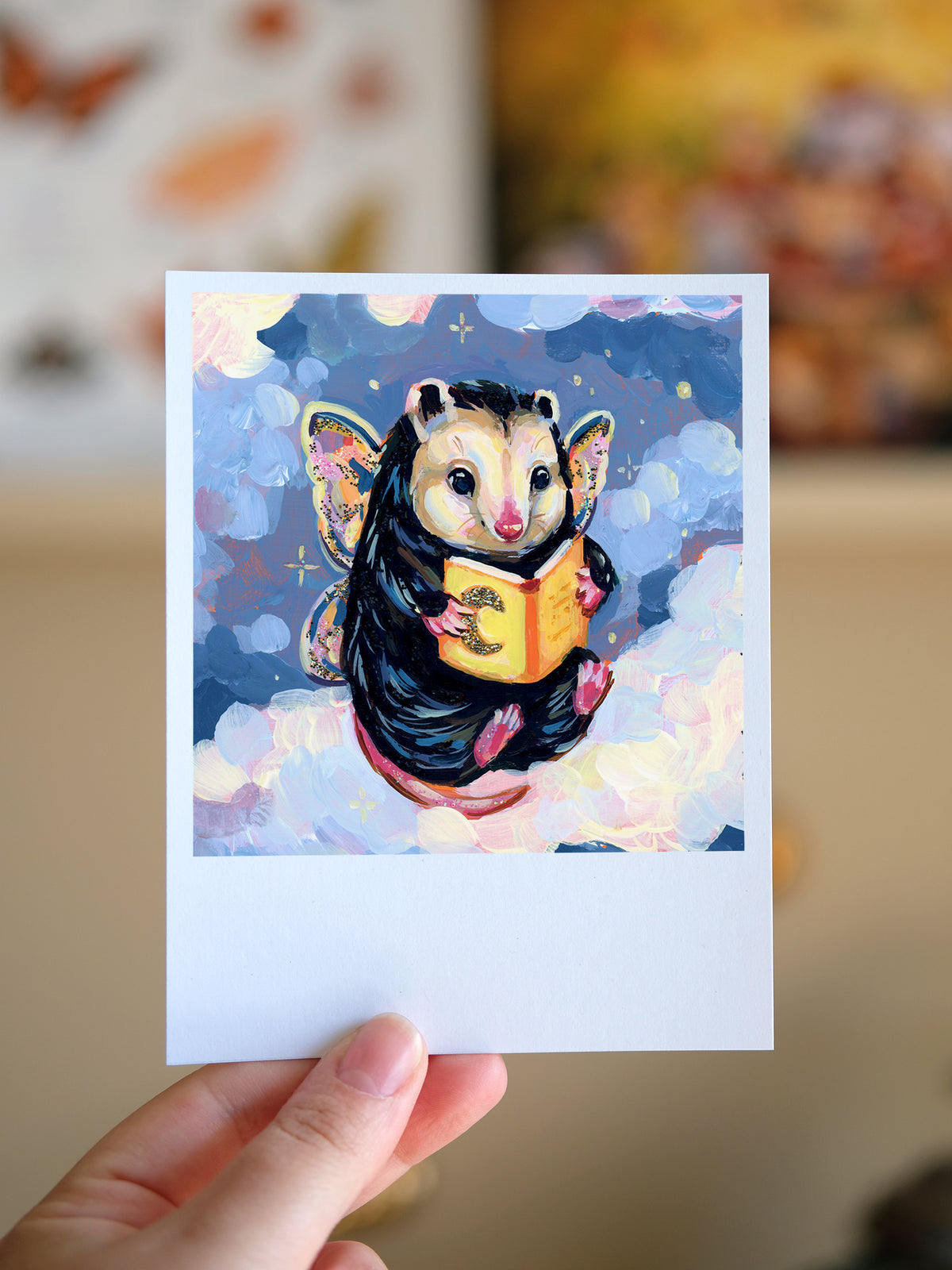 Moonlight Possum - Polaroid