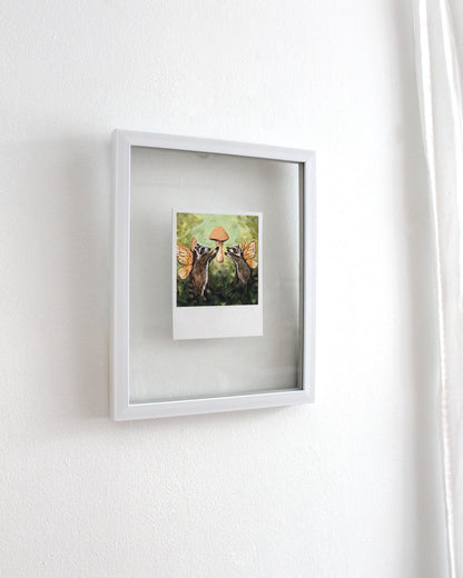 Fairy Raccoons - Polaroid