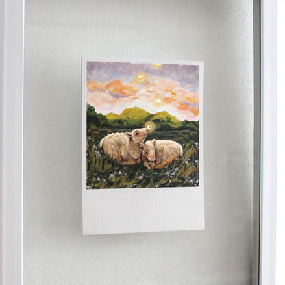 Mouton - Polaroïd