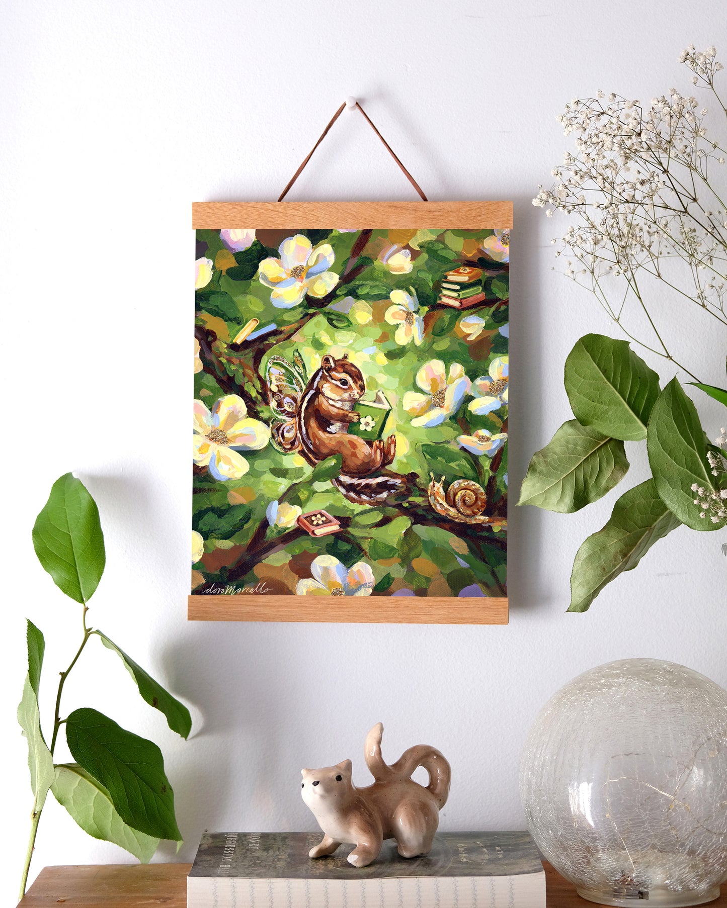 Fairy Chipmunk - Art Print