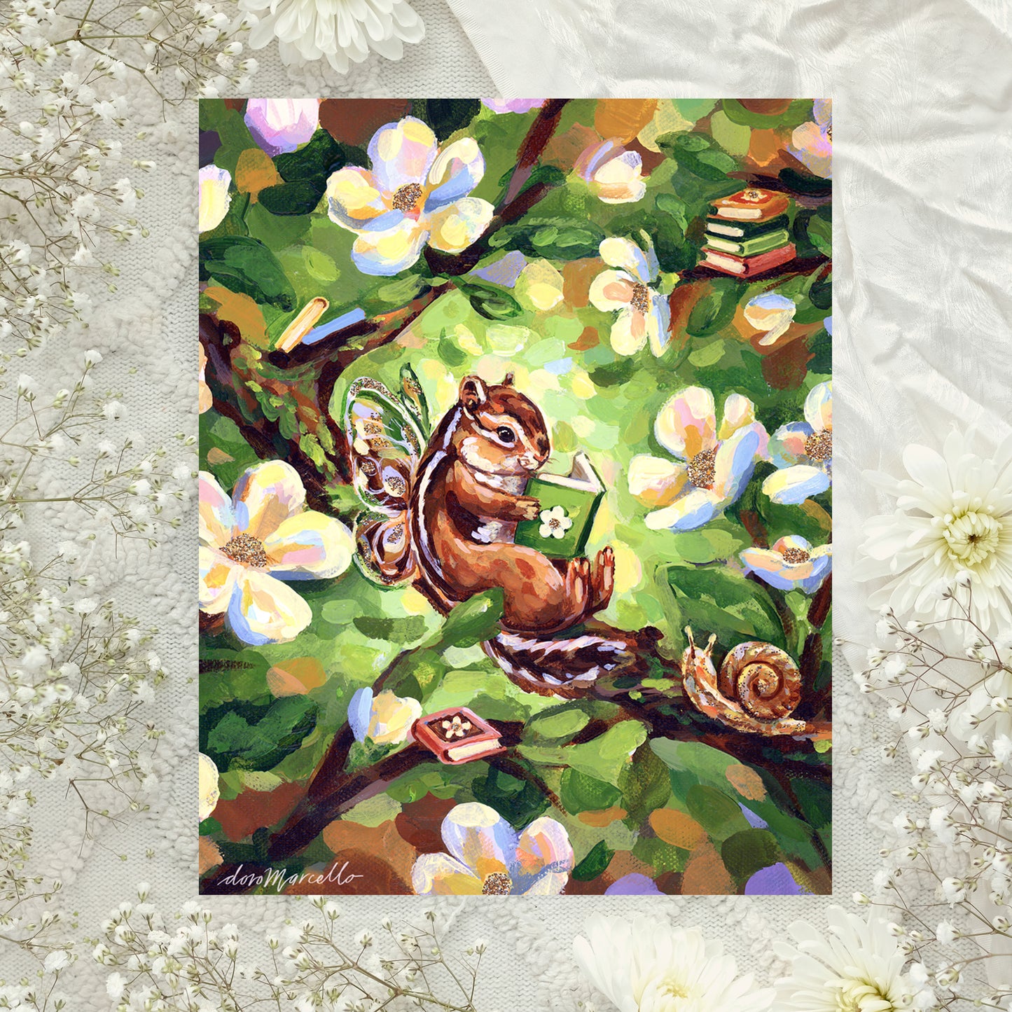 Fairy Chipmunk - Art Print