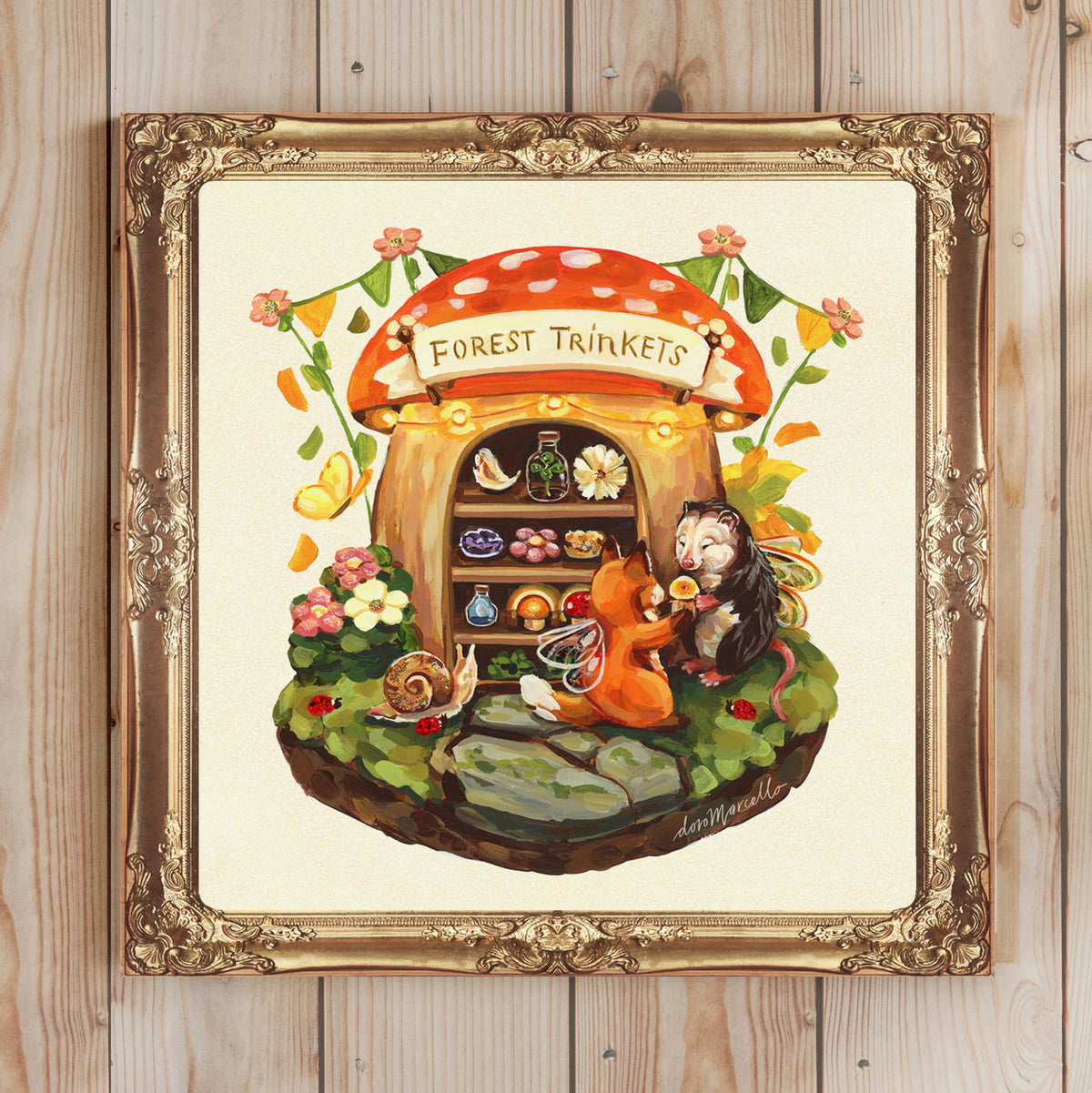 Forest Trinkets - Art Print