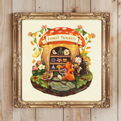 Forest Trinkets - Art Print