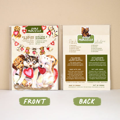 Chiens - Kit de guirlande DIY