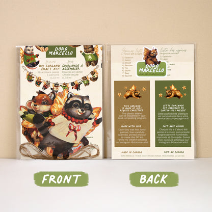 Woodland Fairies - DIY Garland Kit