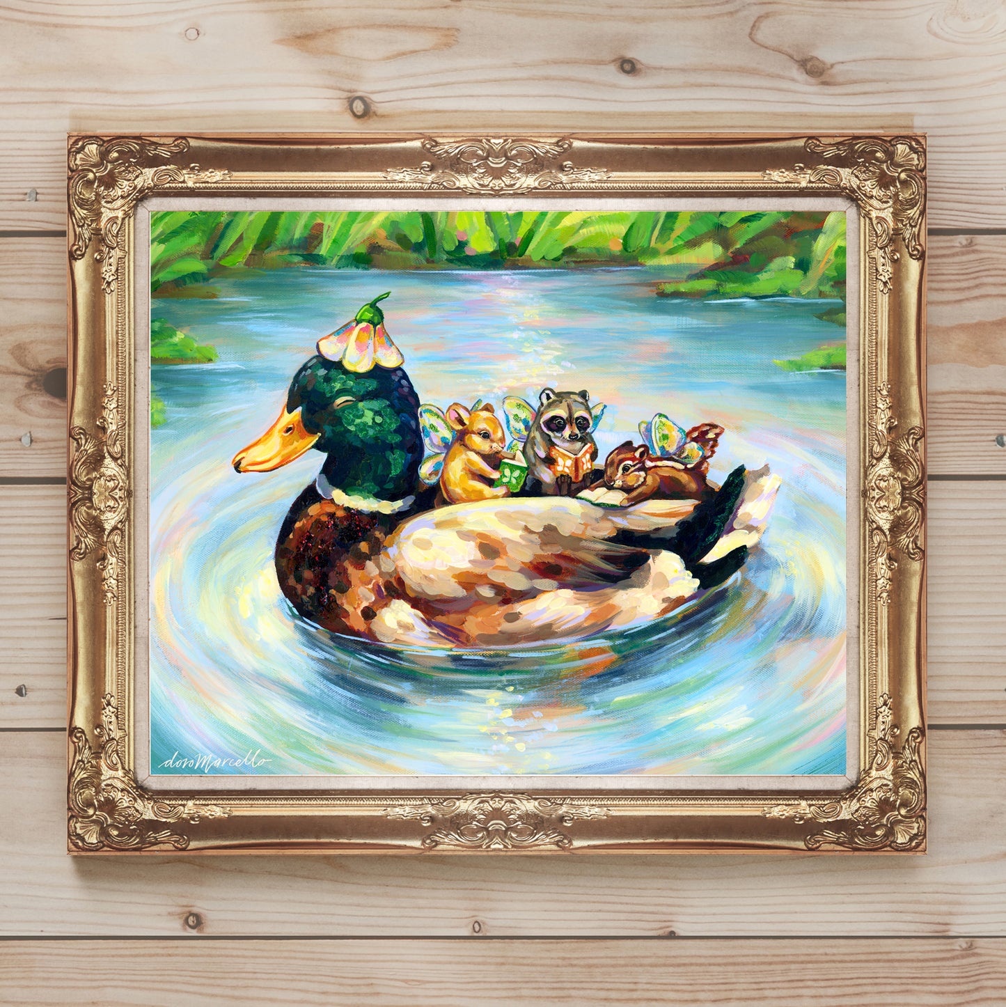 A Peaceful Afternoon - Art Print