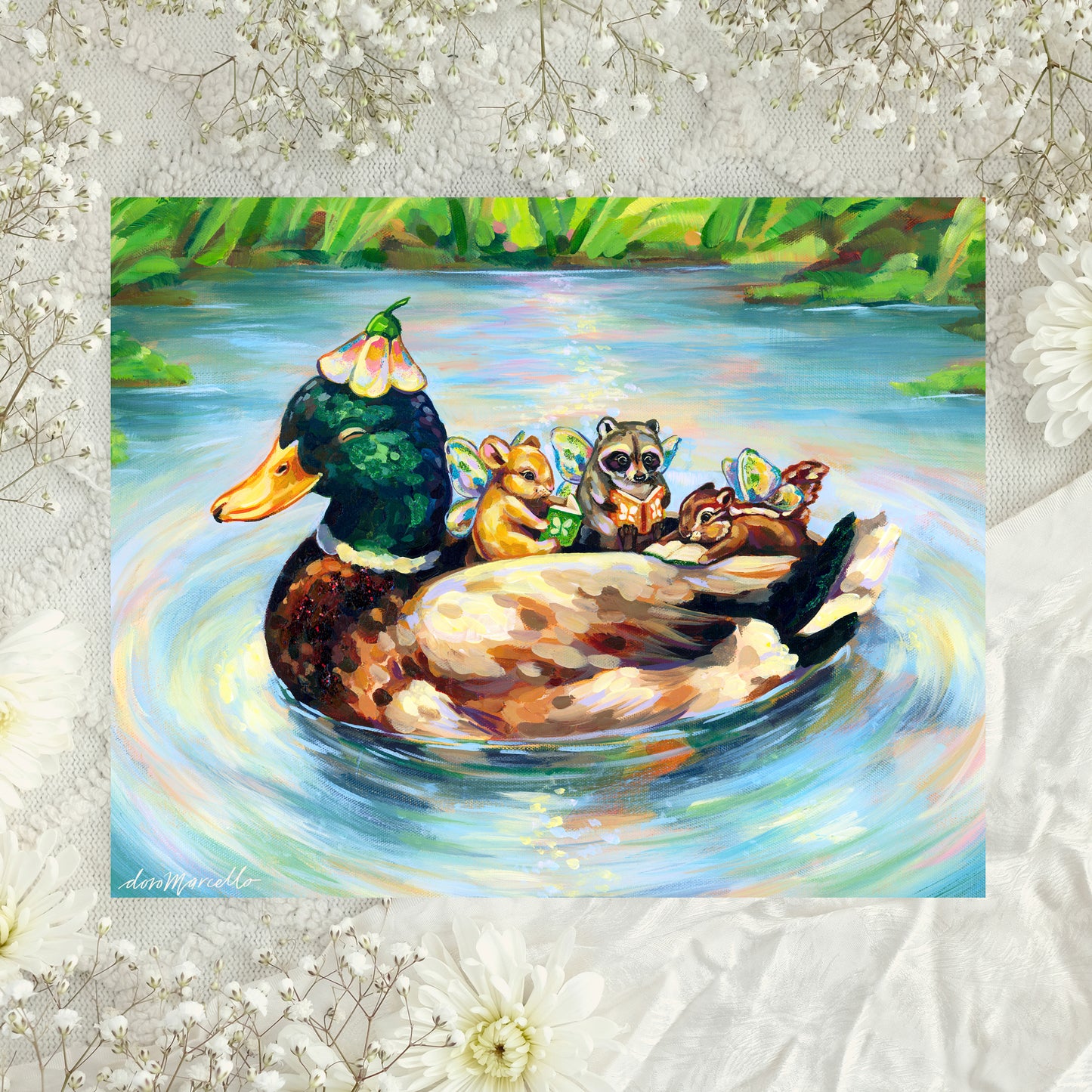 A Peaceful Afternoon - Art Print