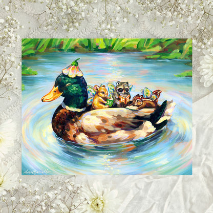 A Peaceful Afternoon - Art Print