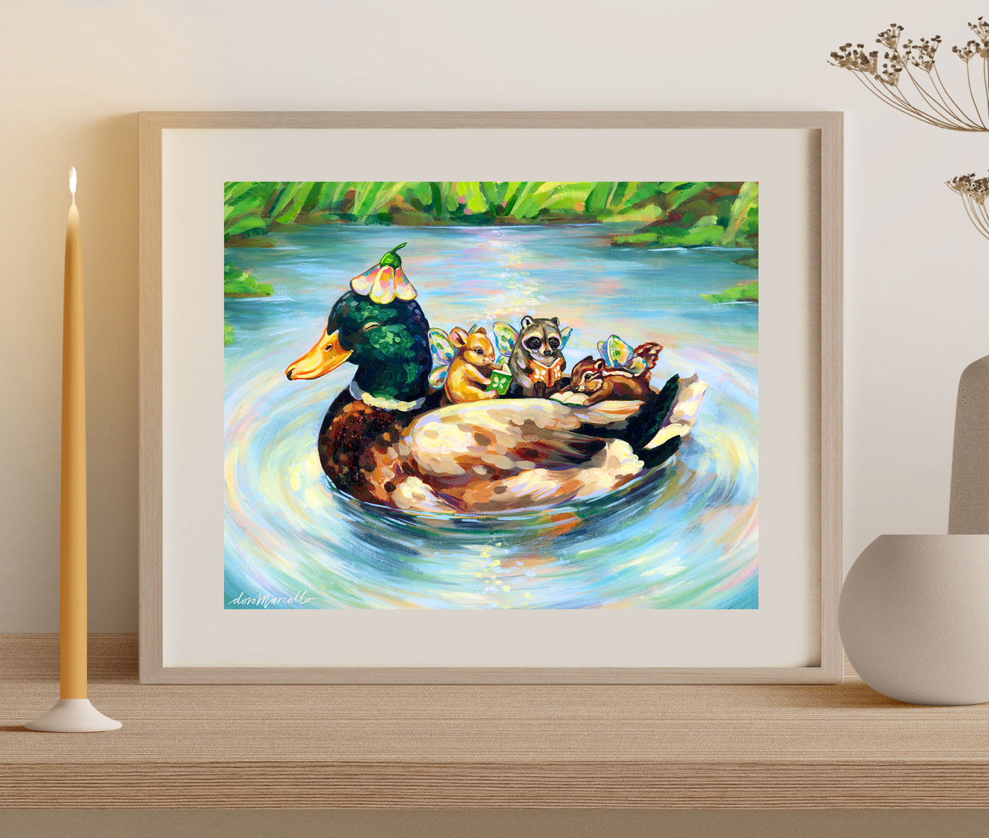 A Peaceful Afternoon - Art Print