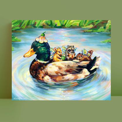 A Peaceful Afternoon - Art Print