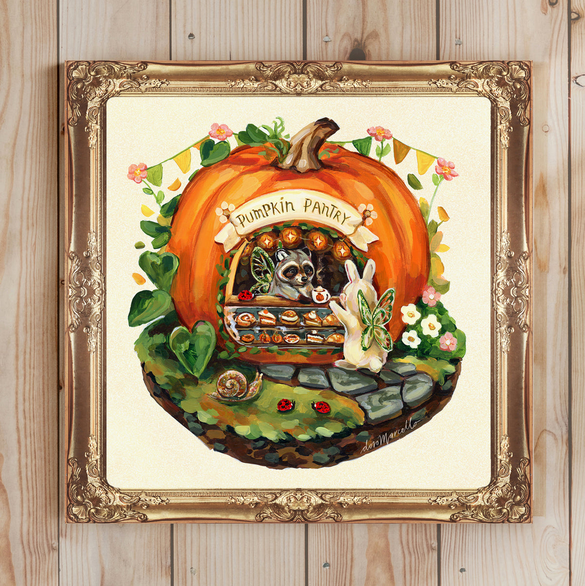 Pumpkin Pantry - Art Print