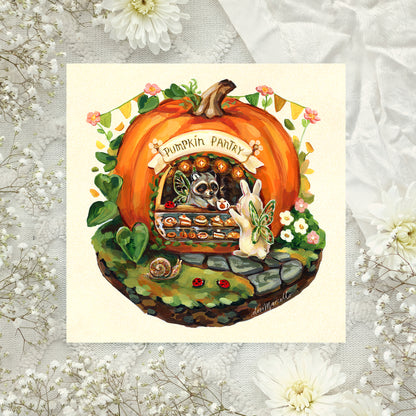 Pumpkin Pantry - Art Print