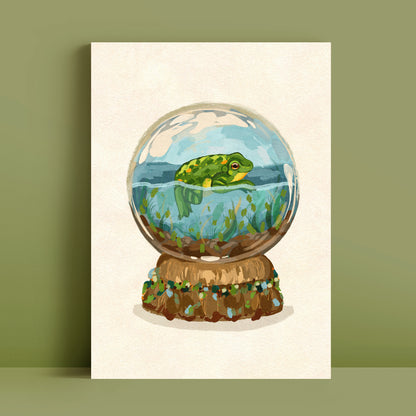 Globe d'été - Impression d'art