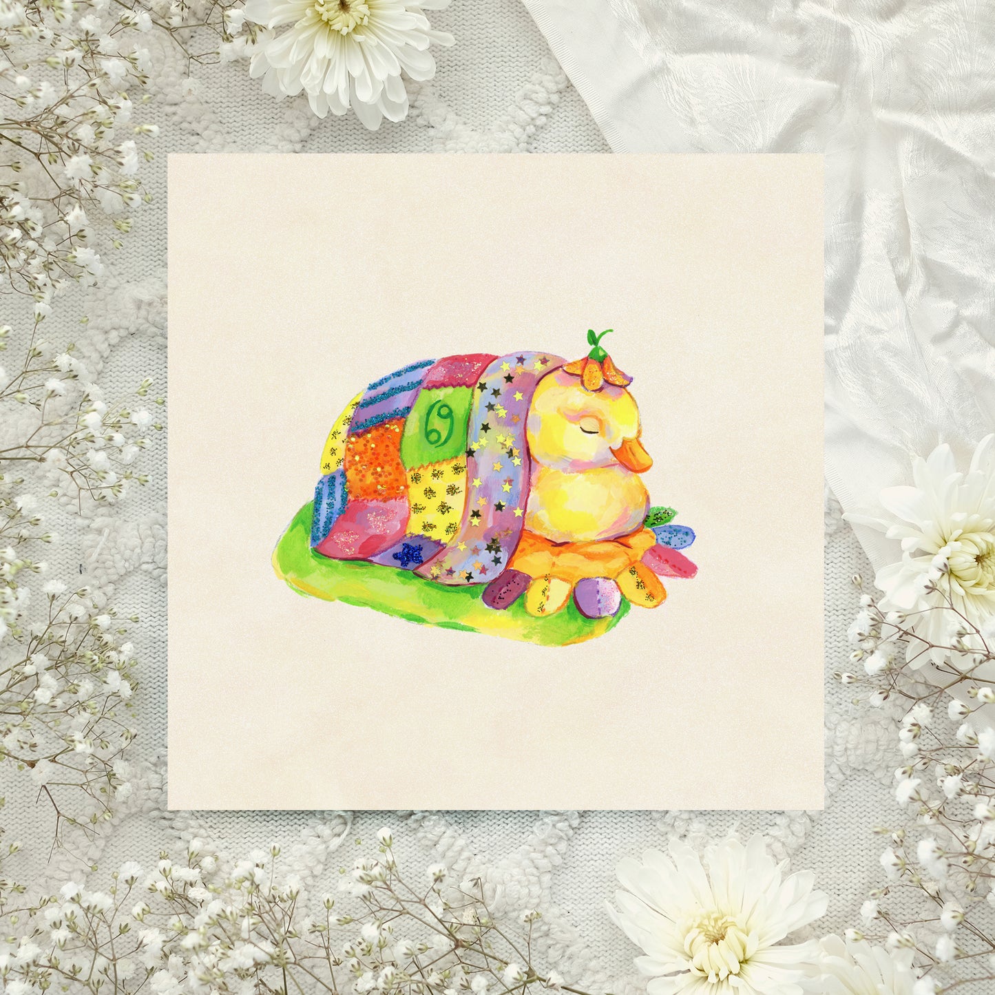 Cancer - Estampe artistique