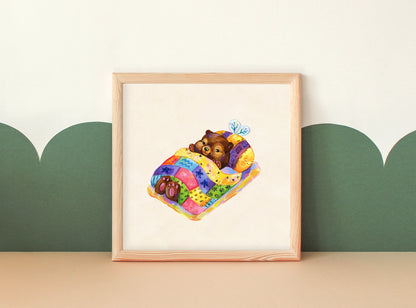 Verseau - Estampe artistique