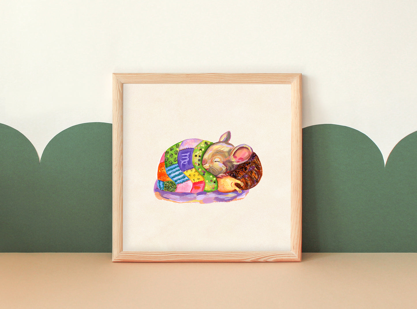 Vierge - Estampe d'art